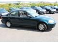 1997 Cypress Green Metallic Honda Civic LX Sedan  photo #4
