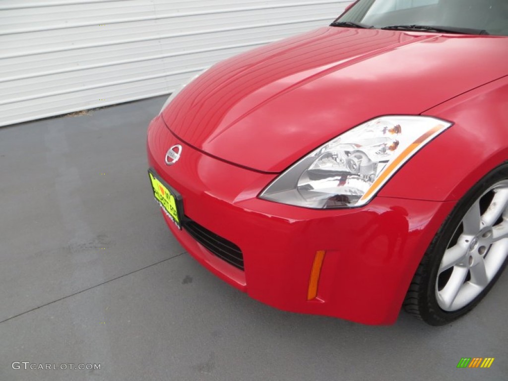 2004 350Z Touring Roadster - Redline / Carbon Black photo #10