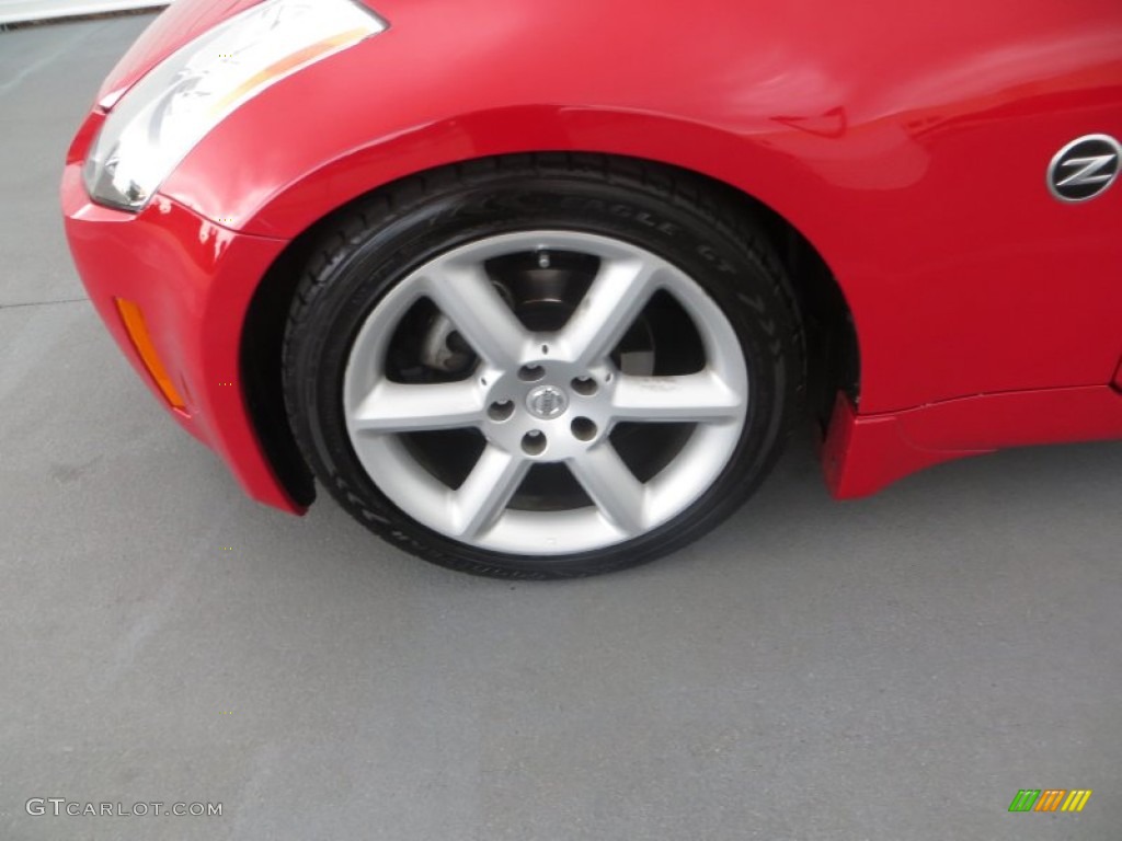 2004 350Z Touring Roadster - Redline / Carbon Black photo #11