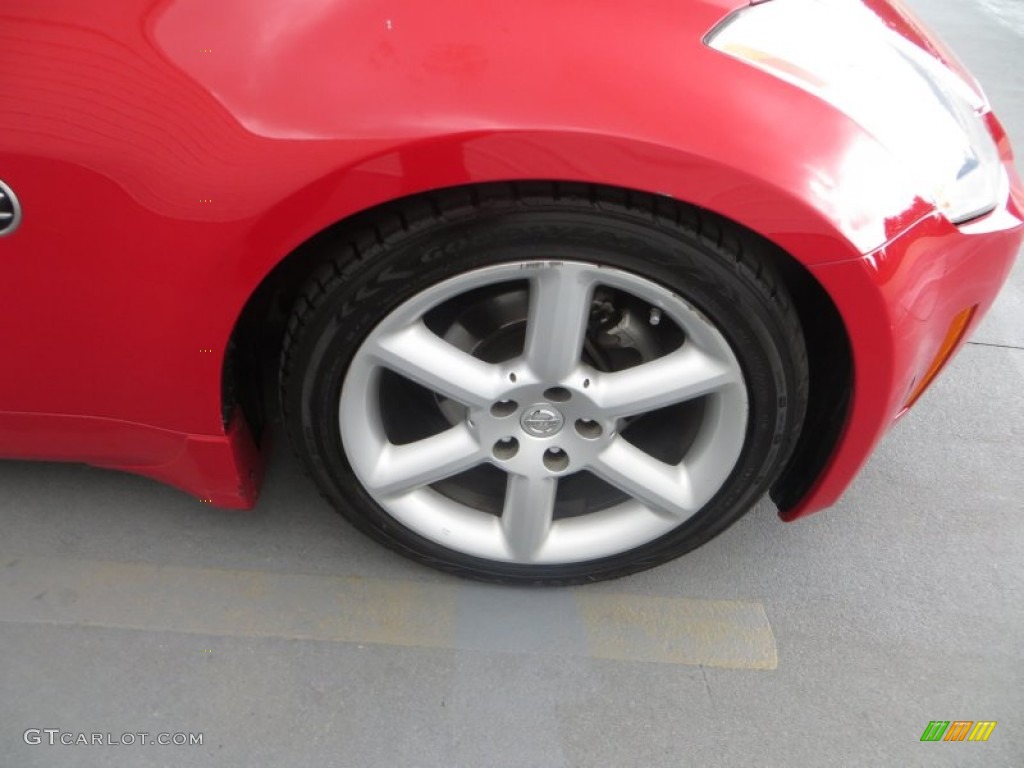 2004 350Z Touring Roadster - Redline / Carbon Black photo #14