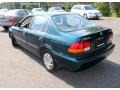 1997 Cypress Green Metallic Honda Civic LX Sedan  photo #10