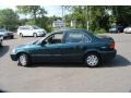 1997 Cypress Green Metallic Honda Civic LX Sedan  photo #11
