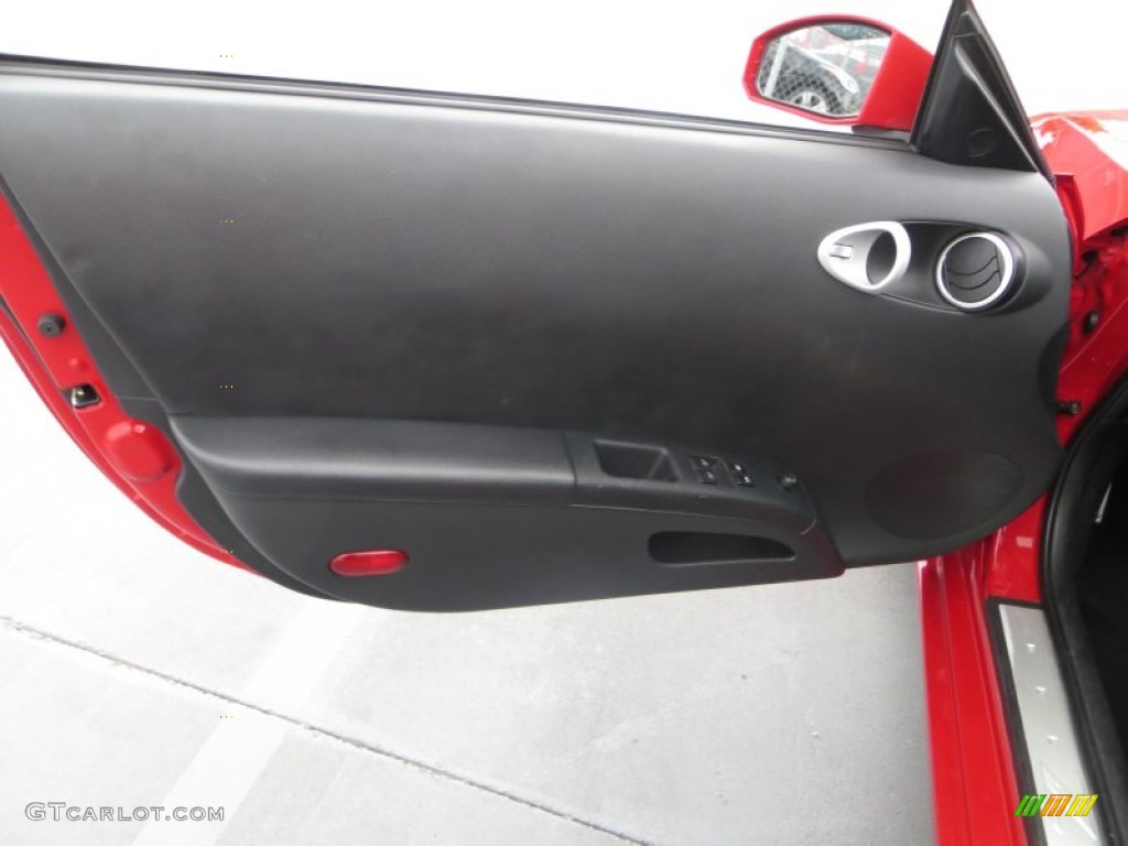 2004 350Z Touring Roadster - Redline / Carbon Black photo #20