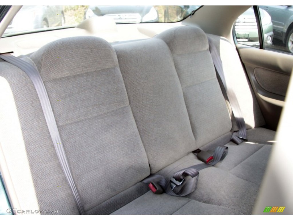 1997 Civic LX Sedan - Cypress Green Metallic / Beige photo #16