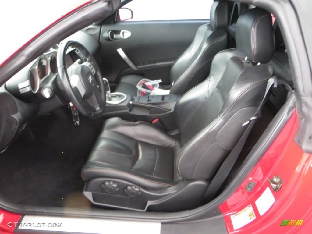 2004 350Z Touring Roadster - Redline / Carbon Black photo #21