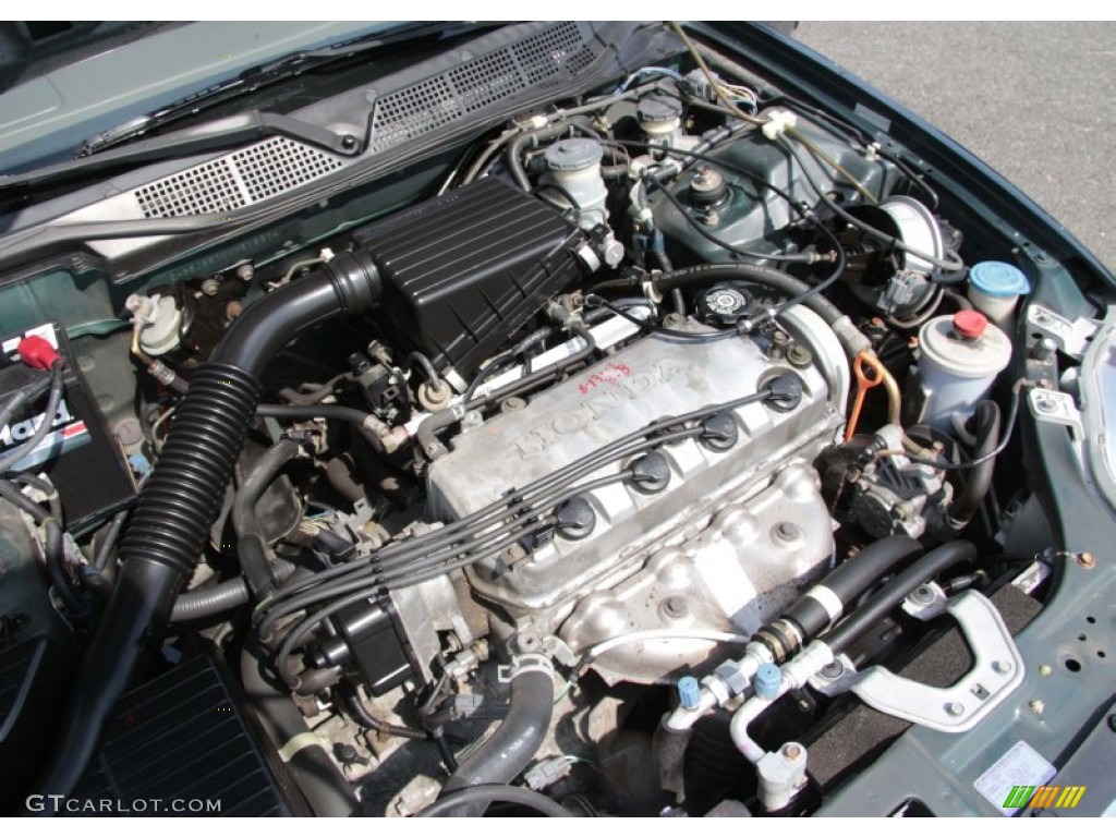 1997 Honda Civic LX Sedan Engine Photos