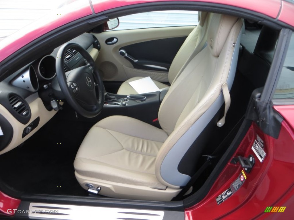 2006 SLK 280 Roadster - Firemist Red Metallic / Beige photo #20