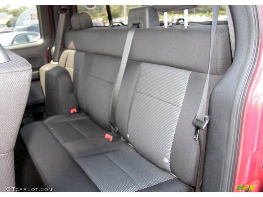 2005 F150 FX4 SuperCab 4x4 - Bright Red / Medium Flint Grey photo #13