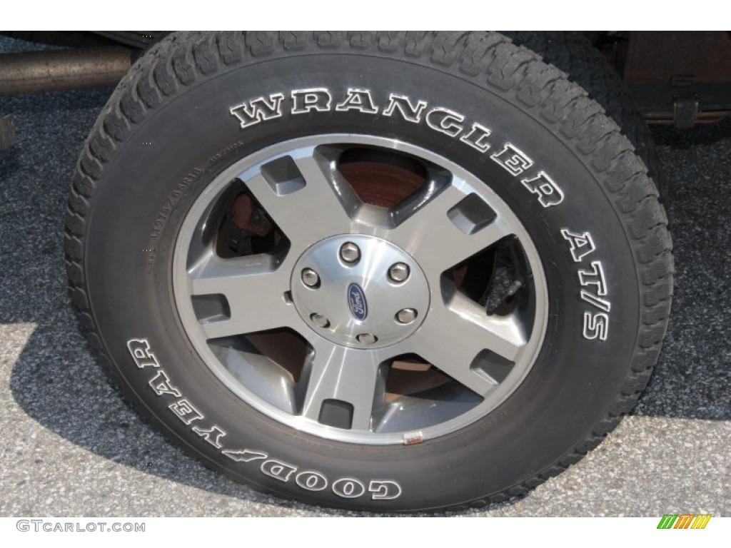 2005 F150 FX4 SuperCab 4x4 - Bright Red / Medium Flint Grey photo #19