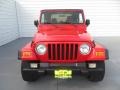 2006 Flame Red Jeep Wrangler X 4x4  photo #8