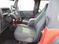 2006 Flame Red Jeep Wrangler X 4x4  photo #25