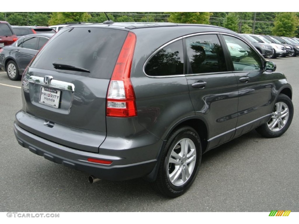 2011 CR-V EX-L - Polished Metal Metallic / Black photo #4