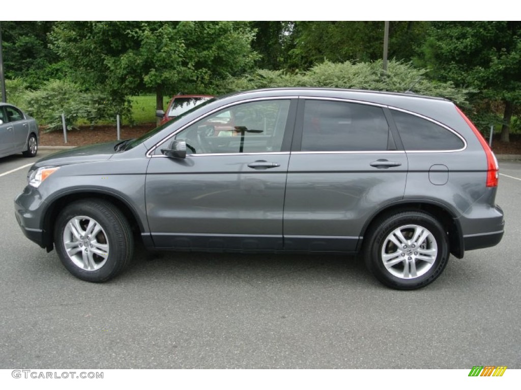 2011 CR-V EX-L - Polished Metal Metallic / Black photo #6