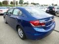 2013 Dyno Blue Pearl Honda Civic LX Sedan  photo #4