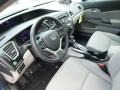 2013 Dyno Blue Pearl Honda Civic LX Sedan  photo #14