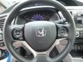 2013 Dyno Blue Pearl Honda Civic LX Sedan  photo #17