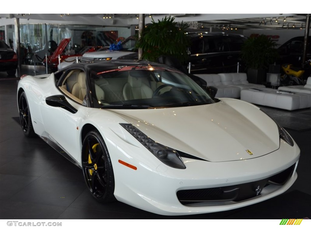 Bianco Avus (White) 2012 Ferrari 458 Italia Exterior Photo #84807869