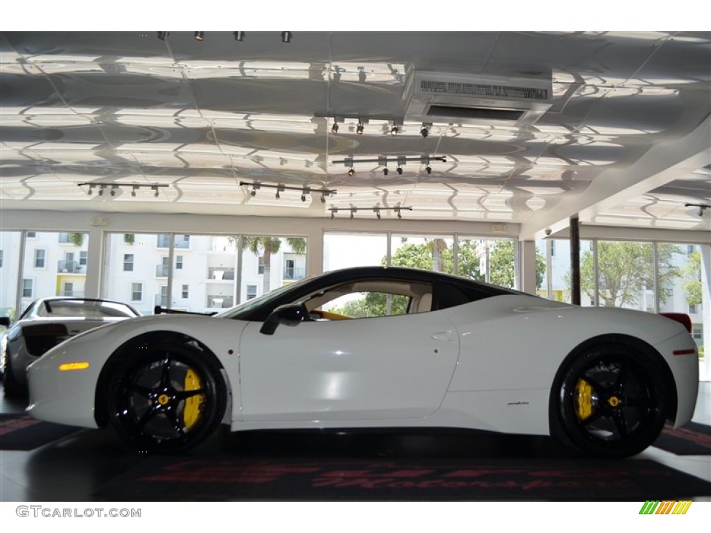 Bianco Avus (White) 2012 Ferrari 458 Italia Exterior Photo #84807914