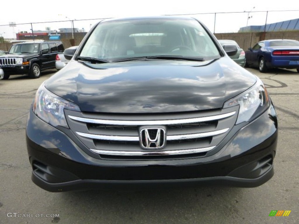 2013 CR-V LX AWD - Crystal Black Pearl / Black photo #8