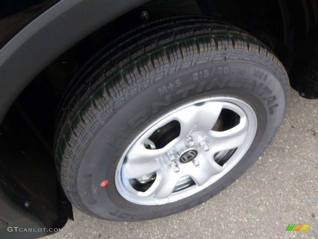 2013 CR-V LX AWD - Crystal Black Pearl / Black photo #9
