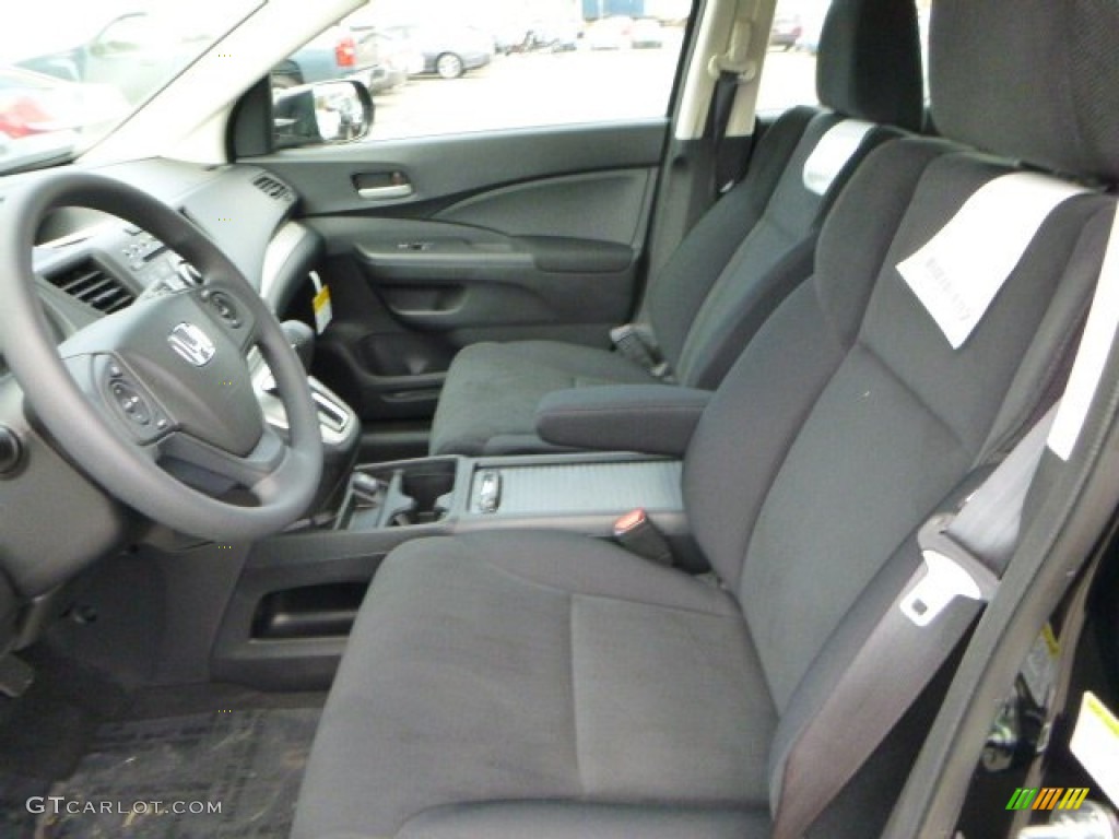 2013 CR-V LX AWD - Crystal Black Pearl / Black photo #10