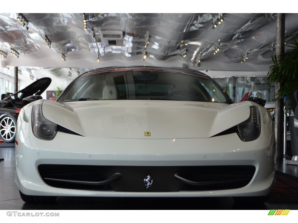 Bianco Avus (White) 2012 Ferrari 458 Italia Exterior Photo #84807989