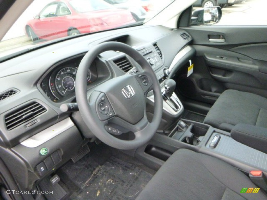 2013 CR-V LX AWD - Crystal Black Pearl / Black photo #15