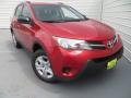 2013 Barcelona Red Metallic Toyota RAV4 LE  photo #2