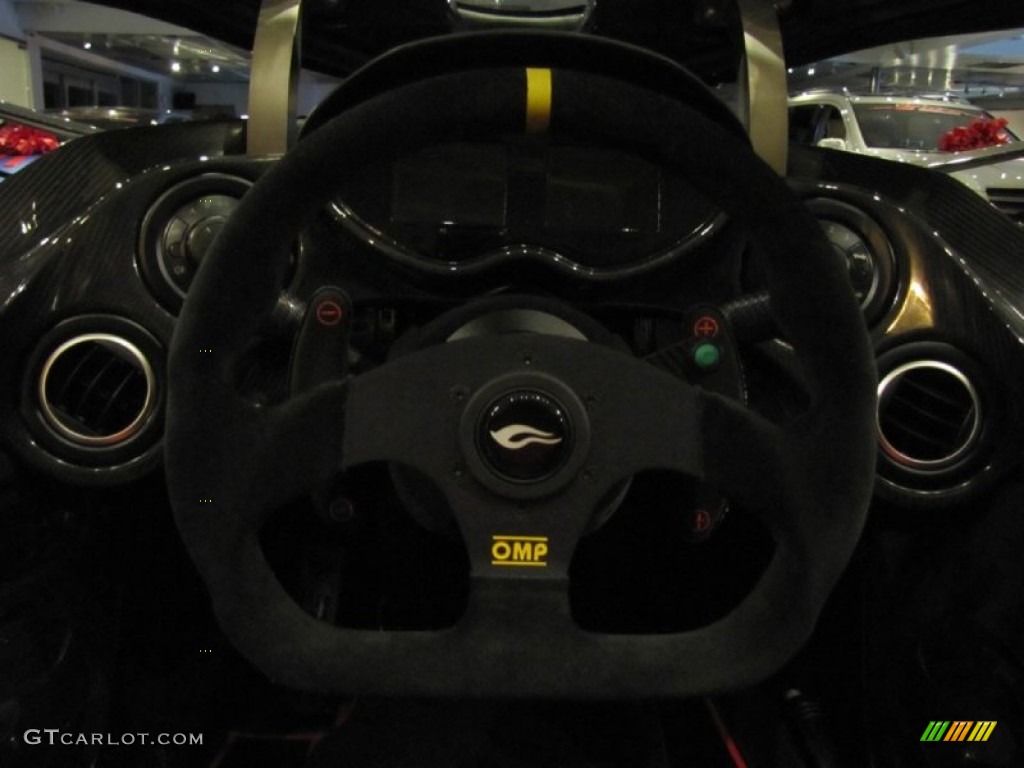 2013 Tramontana R Edition Standard R Edition Model Black/Red Accents Steering Wheel Photo #84808925