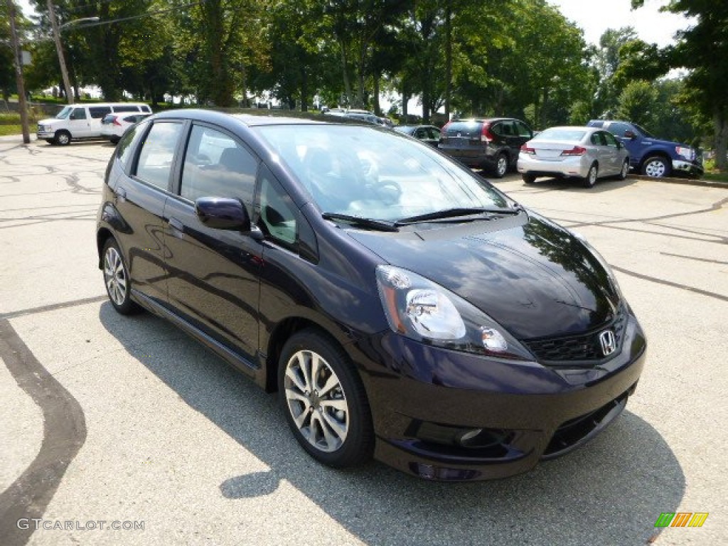 Midnight Plum Pearl Honda Fit