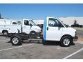 2011 Summit White Chevrolet Express Cutaway 3500 Van Chassis  photo #2
