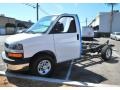 Summit White - Express Cutaway 3500 Van Chassis Photo No. 6