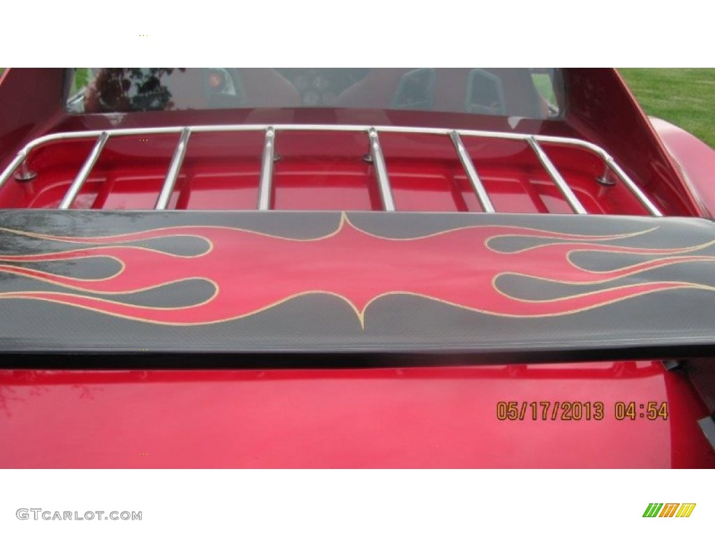 1977 Corvette Coupe - Medium Red / Red photo #9