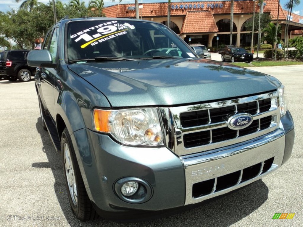 2010 Escape Limited V6 - Steel Blue Metallic / Charcoal Black photo #2