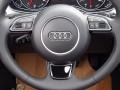 Black 2014 Audi A6 3.0T quattro Sedan Steering Wheel