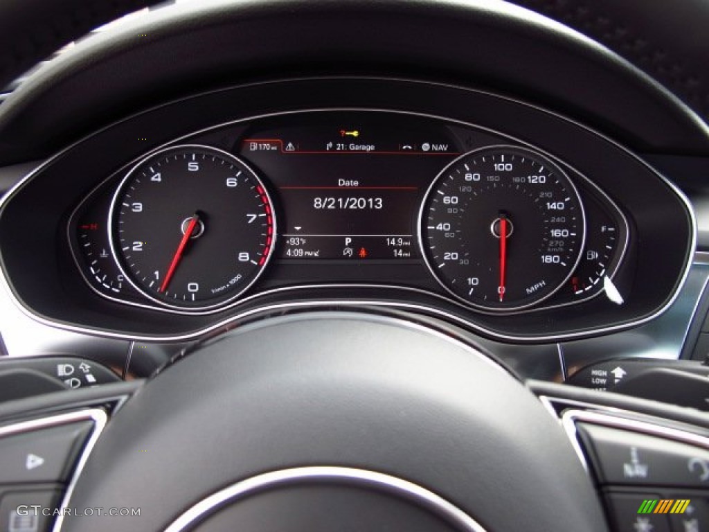 2014 Audi A6 3.0T quattro Sedan Gauges Photo #84813135