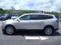 2014 Champagne Silver Metallic Chevrolet Traverse LT  photo #3