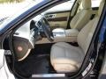 2013 Jaguar XF Barley/Warm Charcoal Interior Front Seat Photo