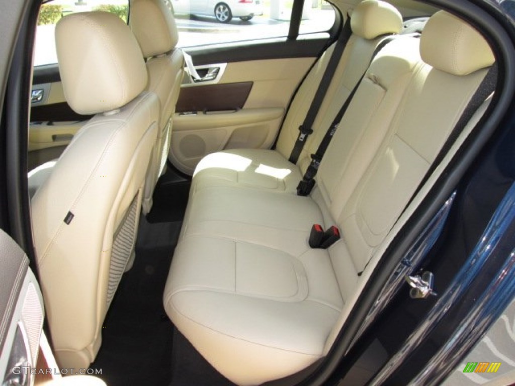 2013 Jaguar XF 3.0 Rear Seat Photo #84814551