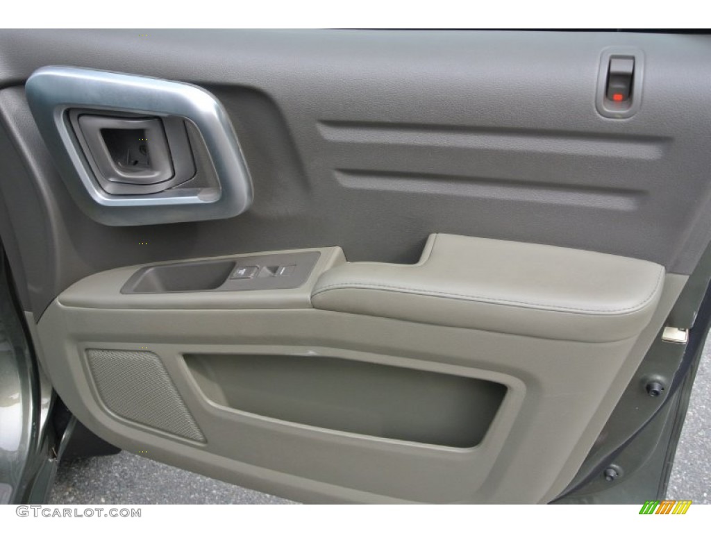 2006 Honda Ridgeline RTL Olive Door Panel Photo #84814623