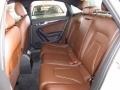Chestnut Brown/Black Rear Seat Photo for 2014 Audi A4 #84814659