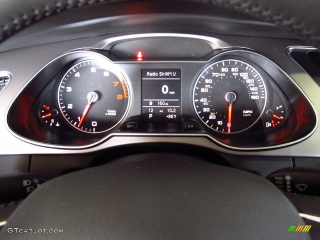2014 Audi A4 2.0T Sedan Gauges Photo #84814854