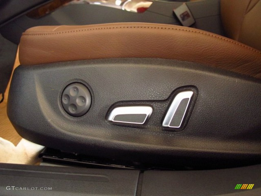 2014 A4 2.0T Sedan - Ibis White / Chestnut Brown/Black photo #23