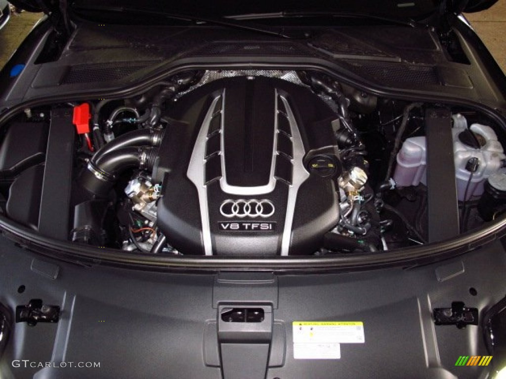 2014 Audi A8 L 4.0T quattro 4.0 Liter Turbocharged FSI DOHC 32-Valve VVT V8 Engine Photo #84816195
