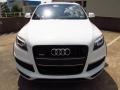 Glacier White Metallic 2014 Audi Q7 3.0 TDI quattro S Line Package Exterior