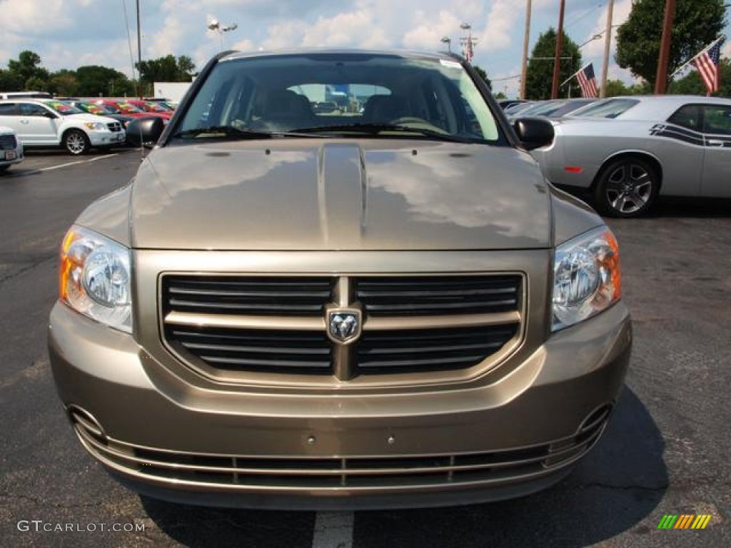 2008 Caliber SE - Light Khaki Metallic / Pastel Pebble Beige photo #7