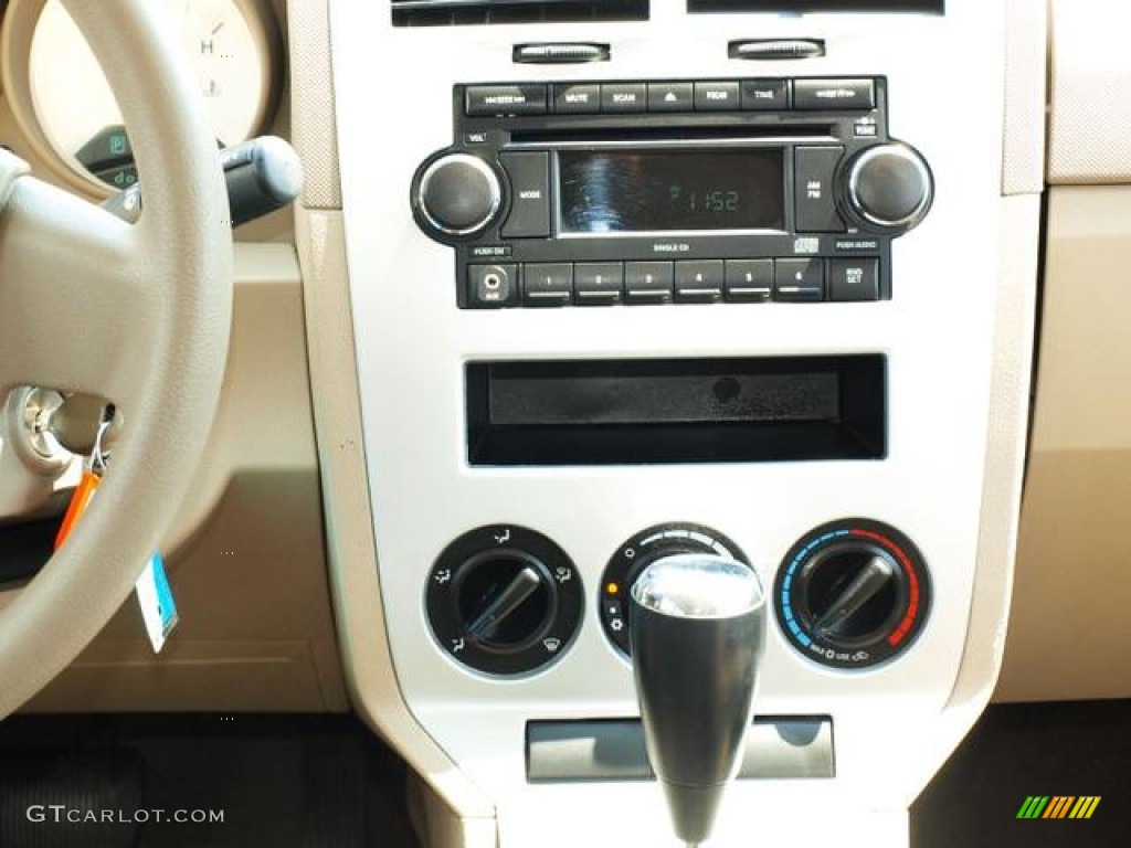 2008 Caliber SE - Light Khaki Metallic / Pastel Pebble Beige photo #11