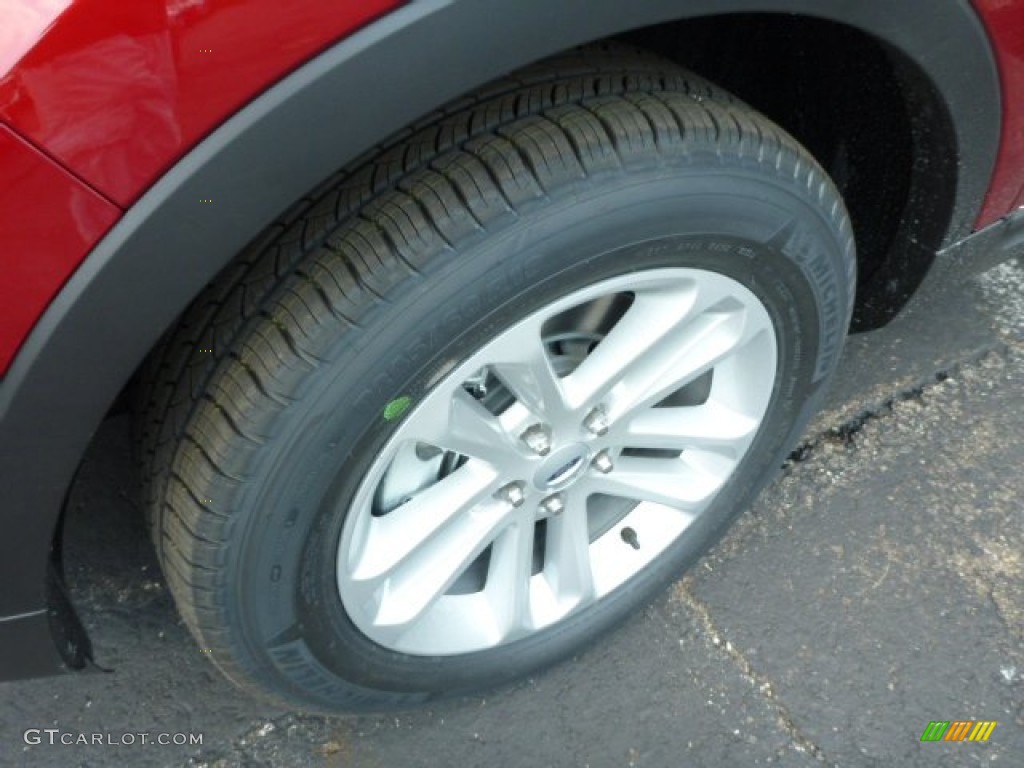 2014 Explorer XLT 4WD - Ruby Red / Charcoal Black photo #7