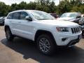 2014 Bright White Jeep Grand Cherokee Limited 4x4  photo #2