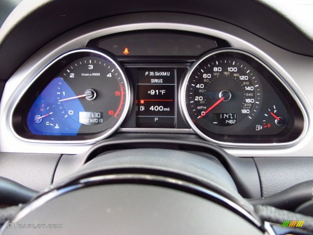 2014 Audi Q7 3.0 TDI quattro S Line Package Gauges Photo #84816855